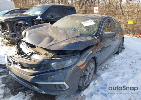 2020 Honda Civic Ex from USA, damaged, VIN 19XFC1F36LE006471